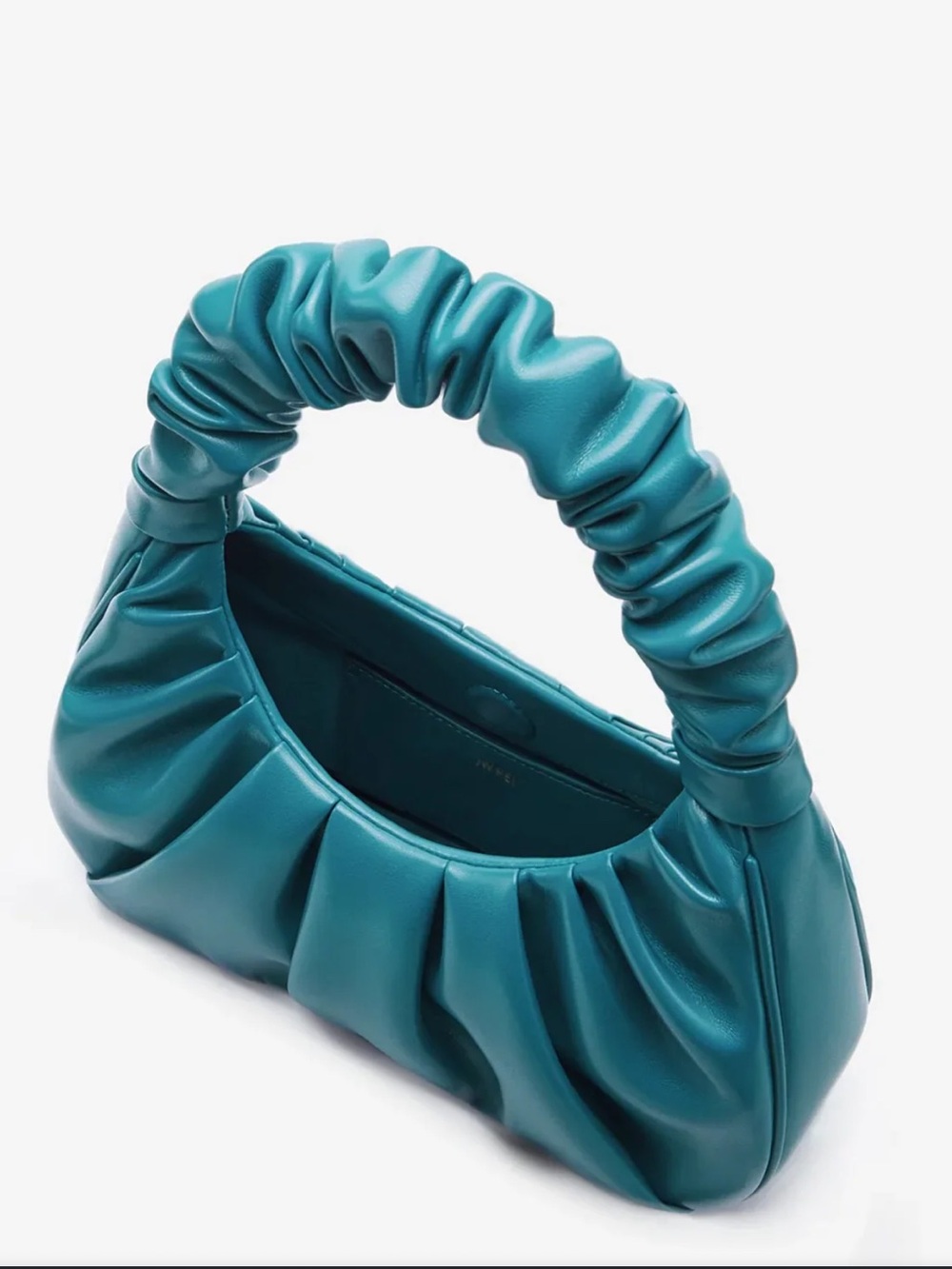 NWT/B JW PEI Gabby Ruched Hobo Bag Peacock - Picture 3 of 8